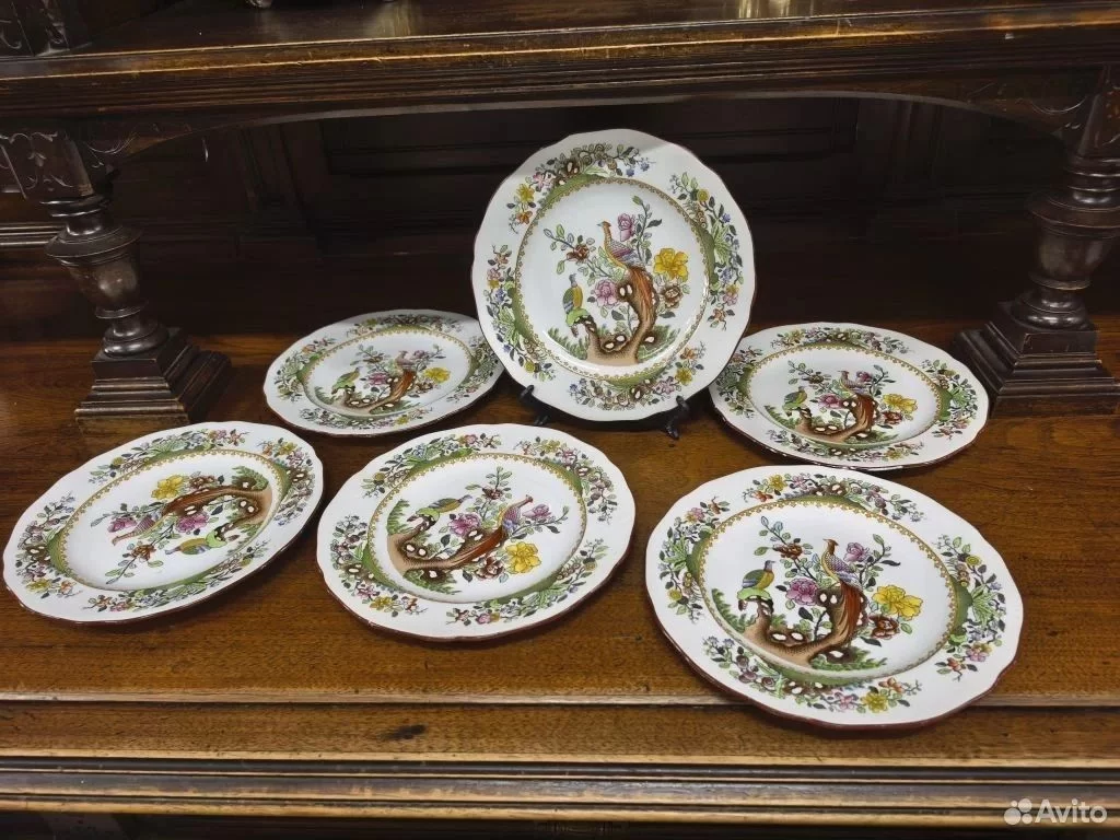 Тарелки 6 шт Spode Copeland. Англия
