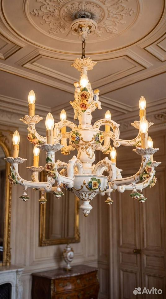 Люстра итальянская Capodimonte