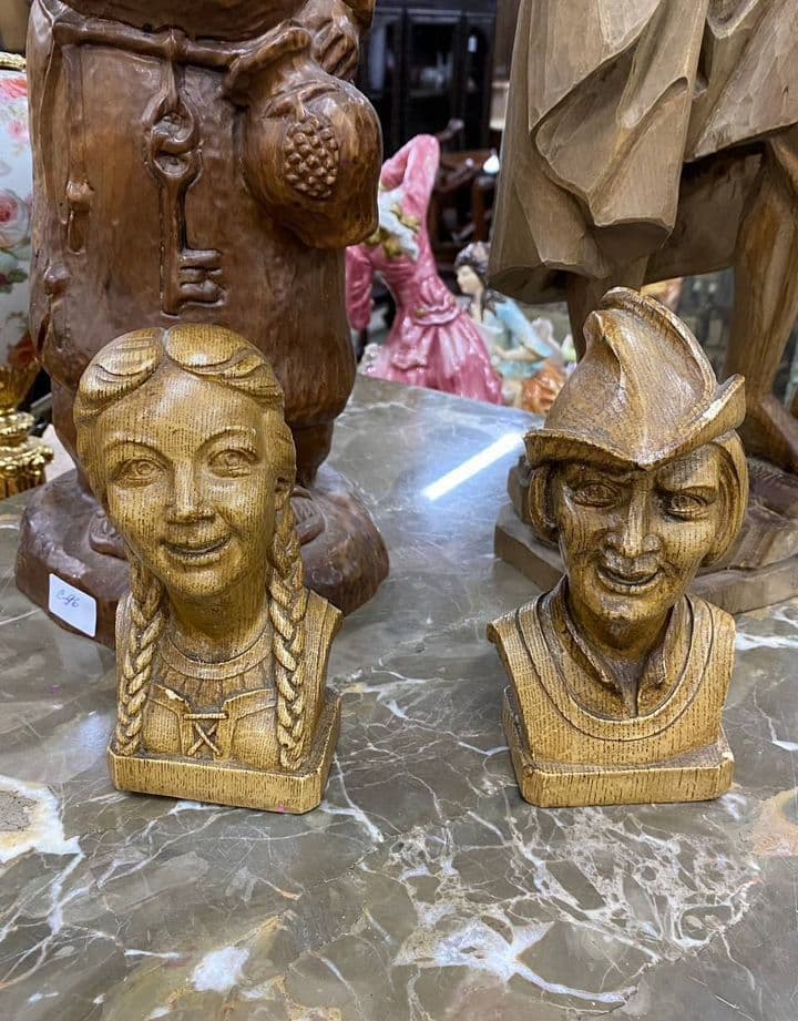 Бюст/статуэтка 2 шт