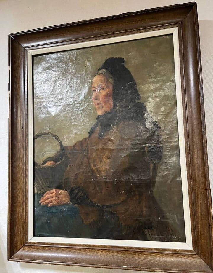 Старинная картина