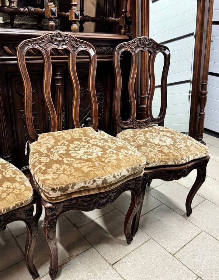 Старинные стулья Льеж 5 шт