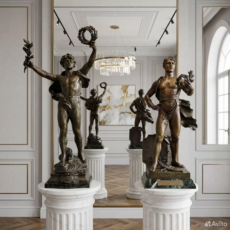 Большие скульптуры 2 шт "Le Triumphe"