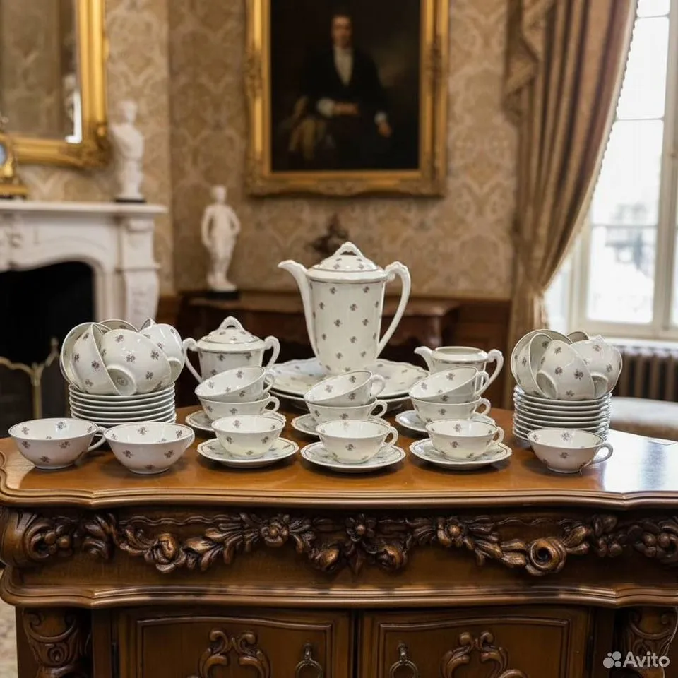Чайно-кофейный сервиз Limoges