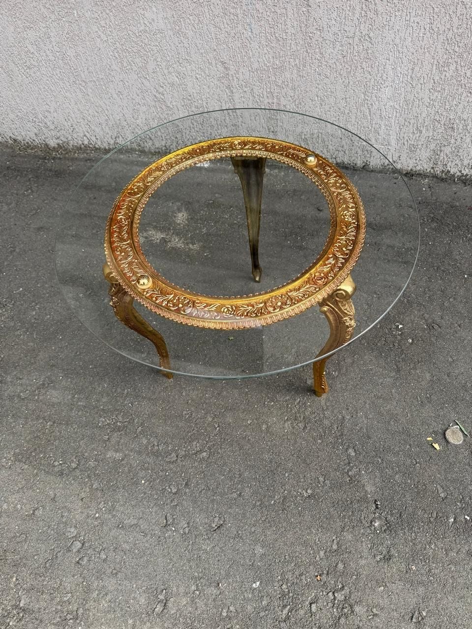 Винтажный журнальный / чайный столик Барокко