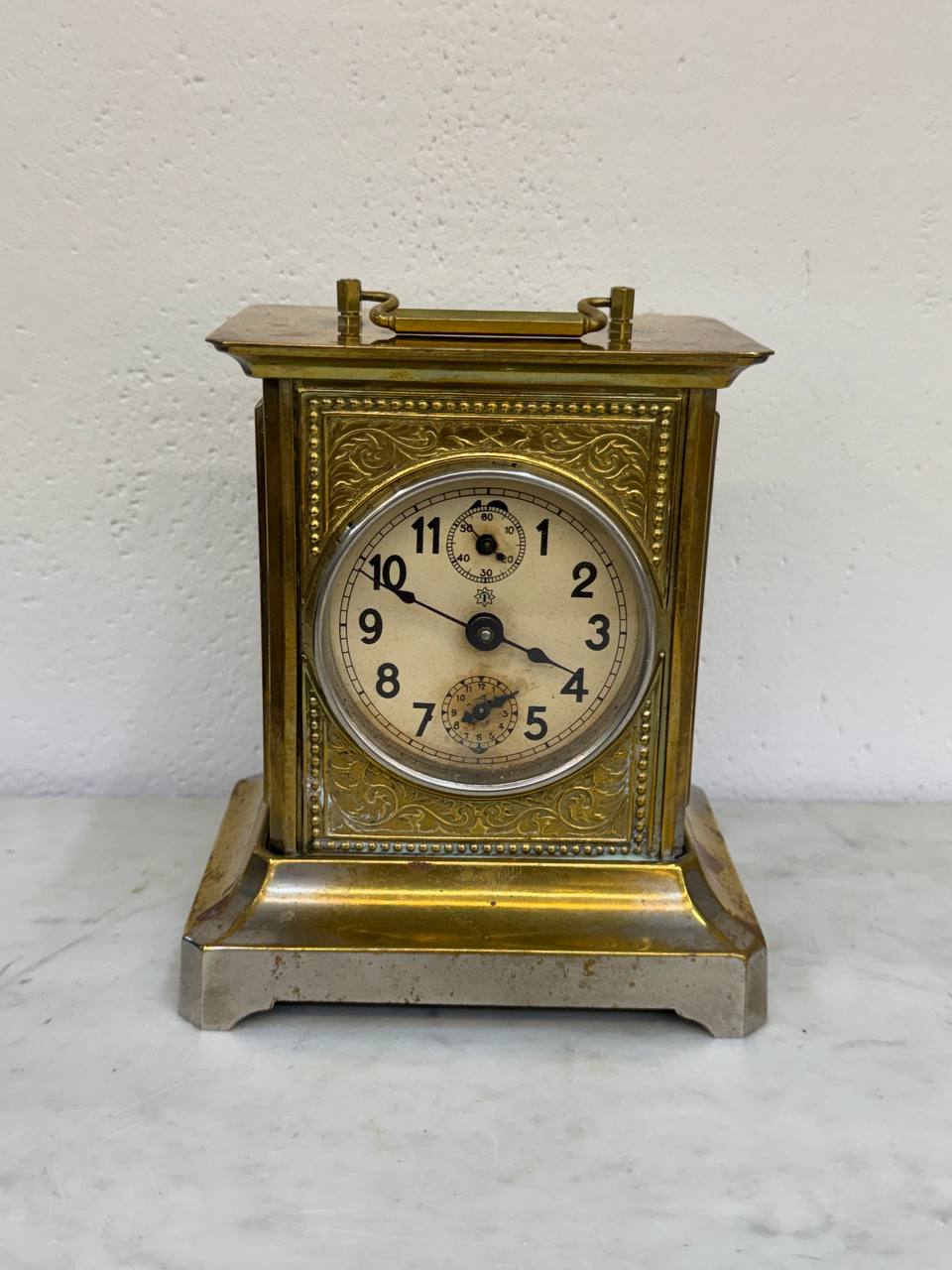 Каретные часы будильник Junghans Joker, 1911 г.
