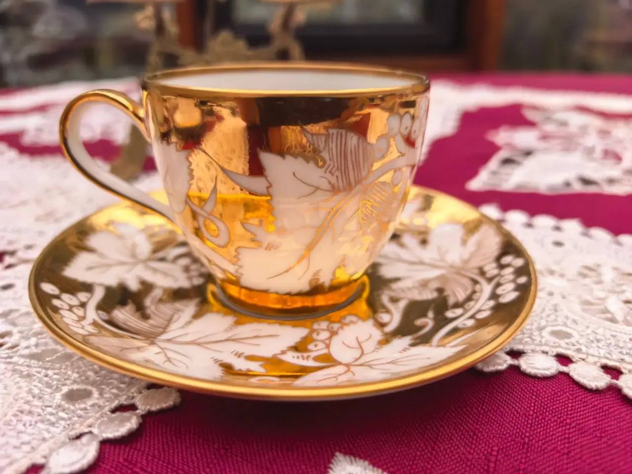 Коллекционная кофейная пара Haviland France, 1955 год