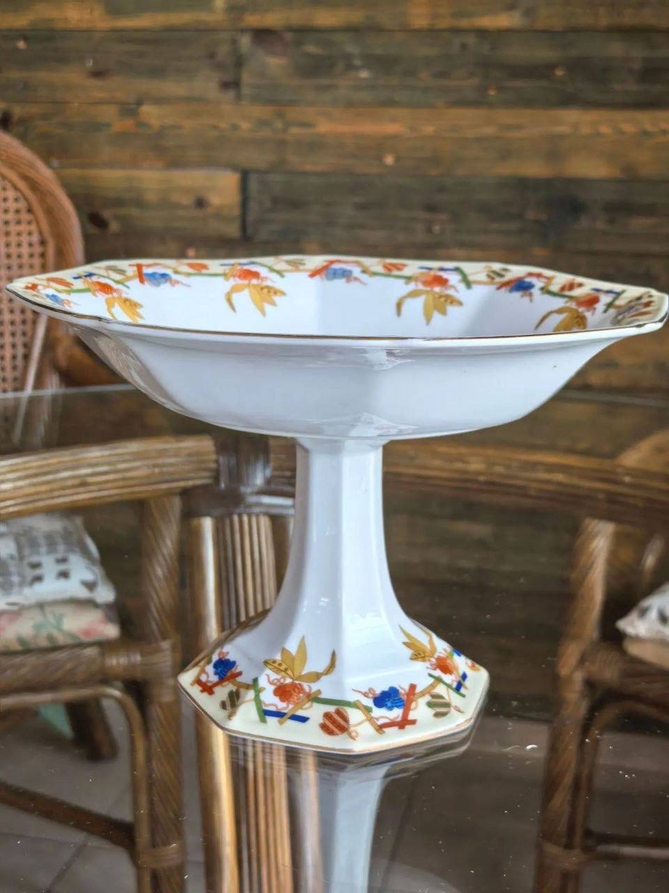 Антикварная фруктовница Epiag Altrohlau (Чехословакия), 1920-30 гг.