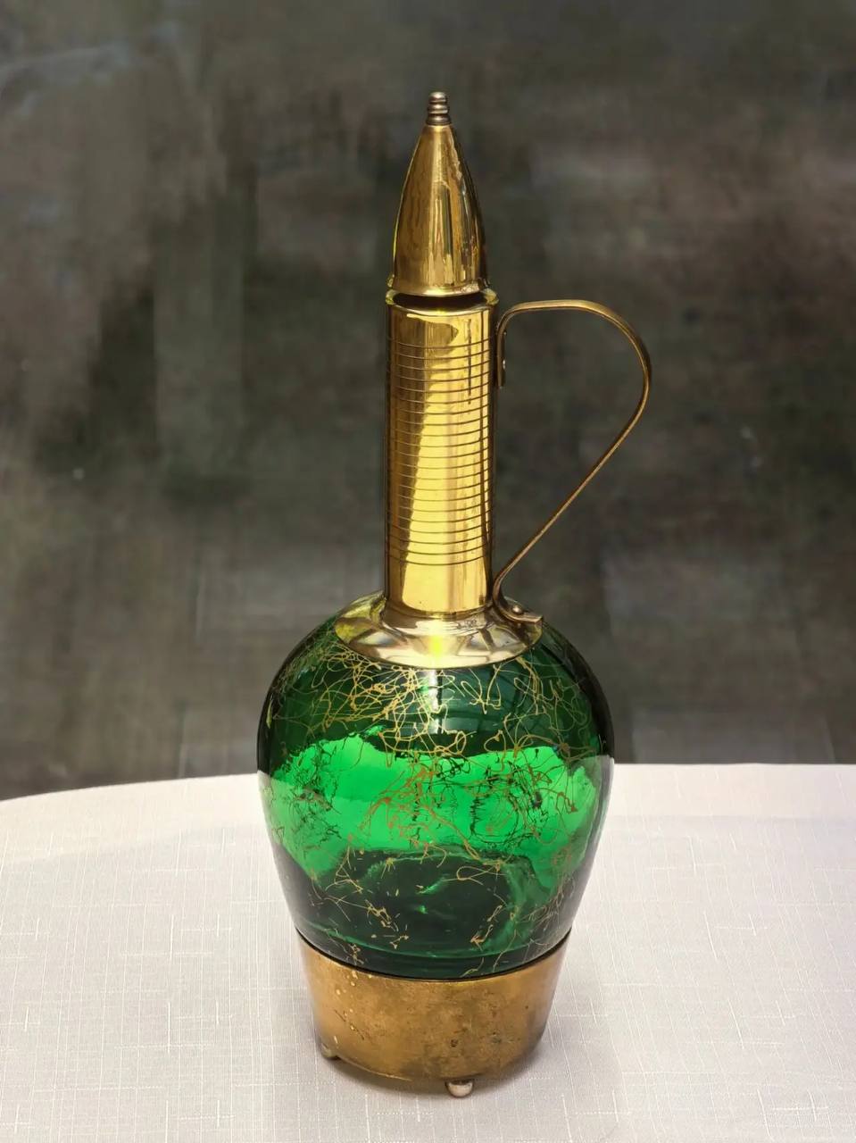Винтажный музыкальный графин (штоф) Sankyo. РАБОЧИЙ!