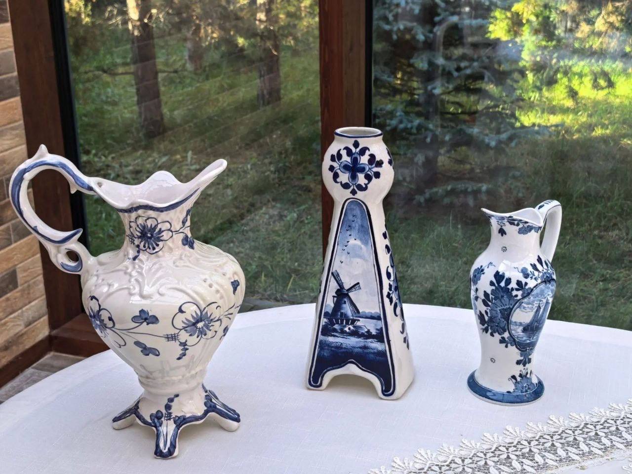 Коллекция Делфтский фаянс Delft Голландия винтаж лот