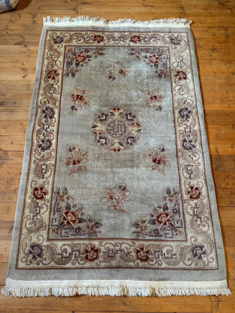 Оригинальный китайский ковёр ручной работы в стиле Пекин (Peking Rug)