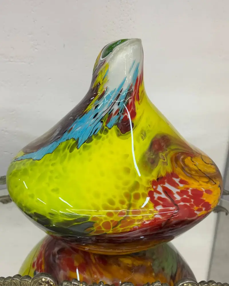 Ваза Мурано (Murano style) авторское стекло 5.7 кг