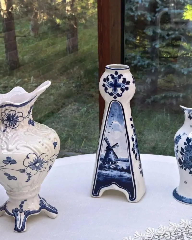 Коллекция Делфтский фаянс Delft Голландия винтаж лот